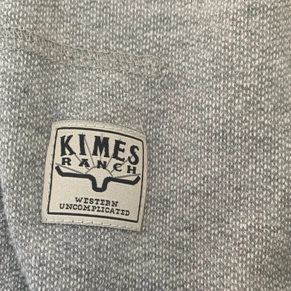 Kimes Ranch Gray and Charcoal Hoodie - Picture 4 of 5